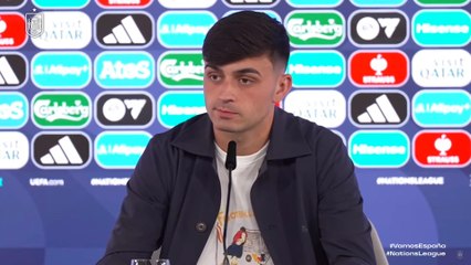 Pedri rueda de prensa