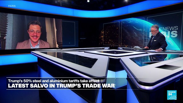 The real target is the Chinese economy, trade expert says, as 50% metals tariffs take effect