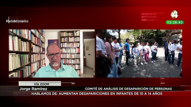 Jorge Ramírez habla sobre: aumentan desapariciones en infantiles de 10 a 14 años