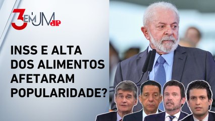 Casa caiu? 57% desaprovam o governo Lula, maior nível do mandato; comentaristas analisam