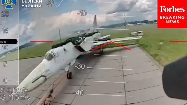 Ukrainian Drones Target Russian Warplanes At Dyagilevo Air Base