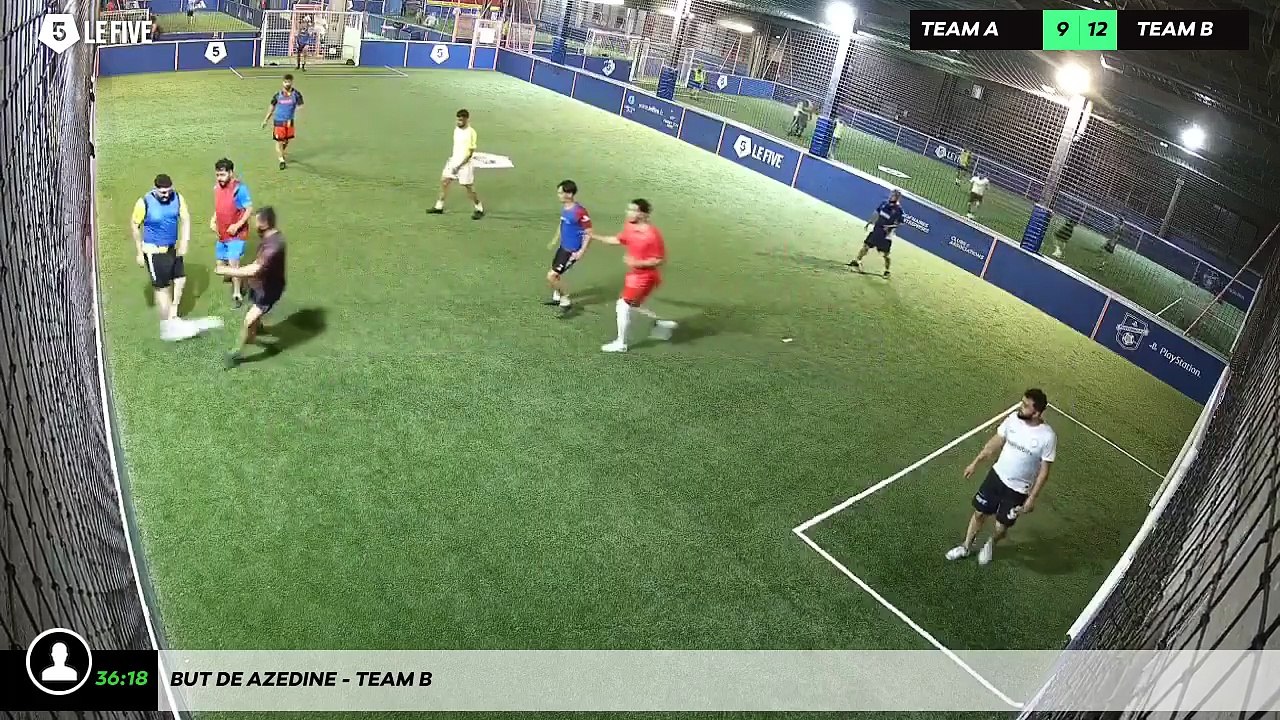 But de Azedine - Team B