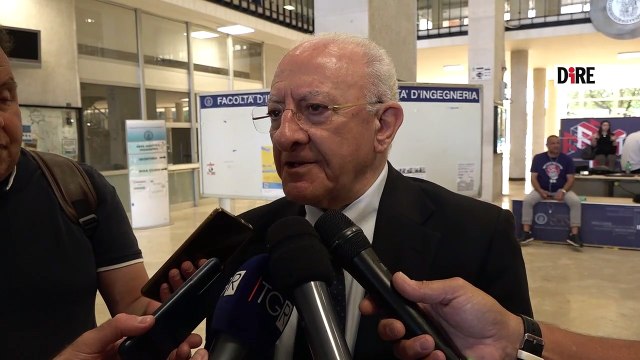 Napoli - FEMMINICIDIO. DE LUCA: OGGI È IL GIORNO DEL DOLORE E DELLA PIETÀ (04.06.25)