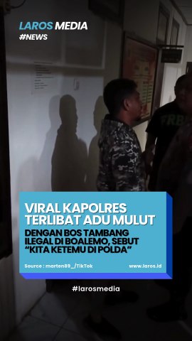 Kapolres Boalemo Cekcok Dengan Bos Tambang Ilegal, Tantang Ketemu di Polda