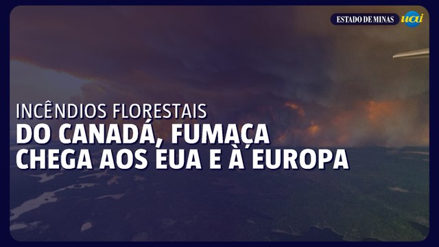 Centenas de incêndios florestais avançam no Canadá, fumaça chega aos EUA e à Europa