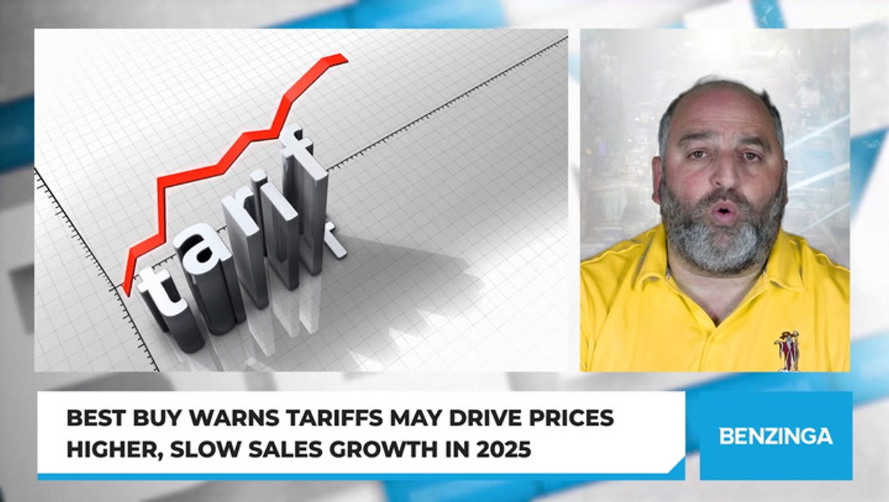 Best Buy Warns Tariffs May Drive Prices Higher, Slow Sales Growth In 2025