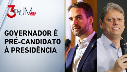 Novos amigos? Eduardo Leite faz elogios a Tarcísio de Freitas