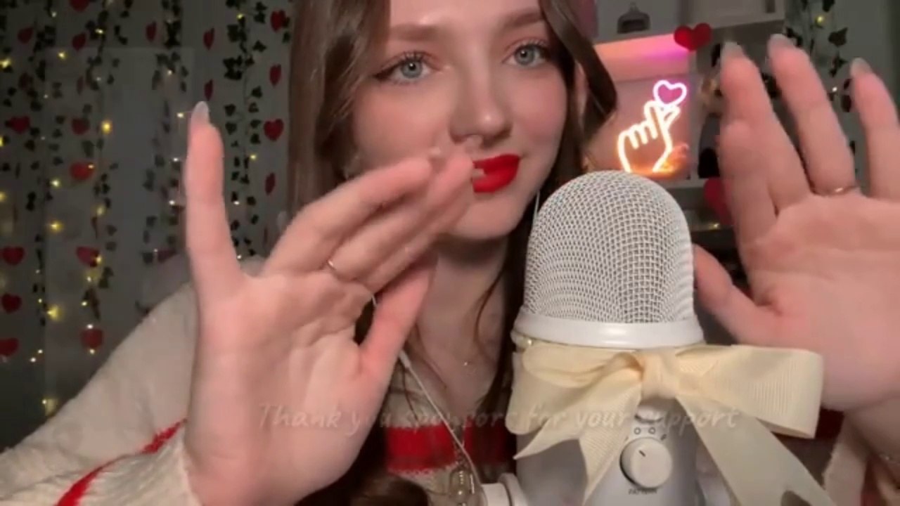 "Sleep in 10 Minutes 😴 ASMR Hand Movements & Mouth Sounds Magic"