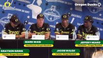 Oregon Baseball Coach Mark Wasikowski: 