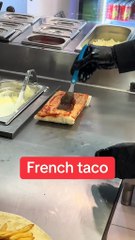 A French Tacos #BR3 #BR3Food #FrenchTacos #TacoTime #GourmetTacos