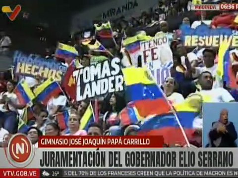Gdor. Elio Serrano indicó que va a luchar contra los homicidios, el narcotráfico y la corrupción