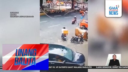 Motorsiklong nakaparada sa Binondo, tinangay; itinulak papunta sa talyer para pagawan ng bagong susian | Unang Balita