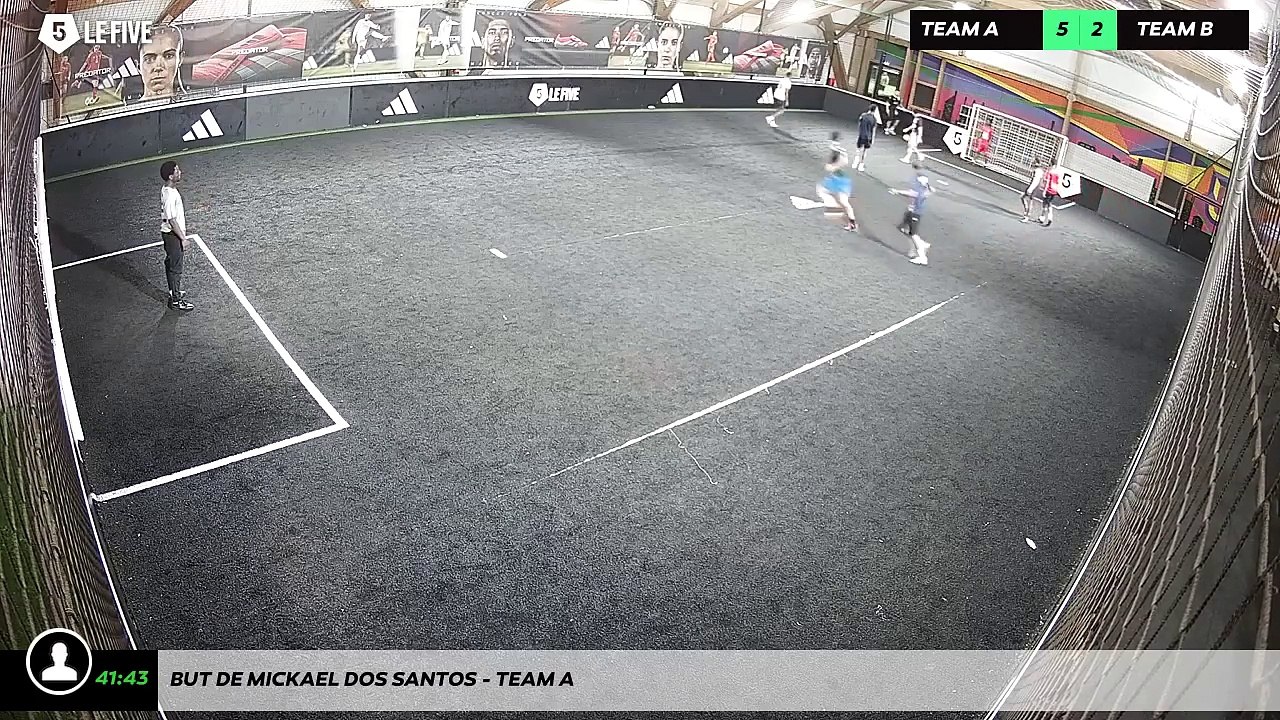 But de Mickael Dos santos - Team A
