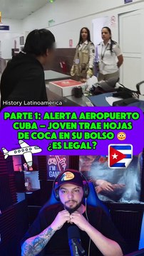 Demoraron a un ciudadano boliviano en Cuba por llevar una bolsa de hojas de coca: la reacción de un tiktoker (parte 1)