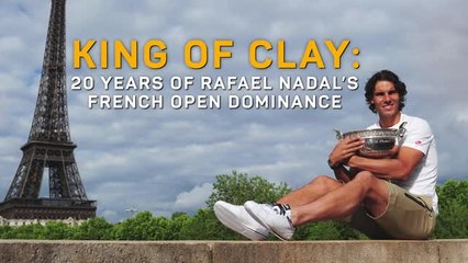King of Clay – 20 years of Rafael Nadal’s French Open dominance