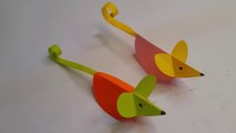 How to Make an Origami Mouse | Easy Paper Mouse Tutorial