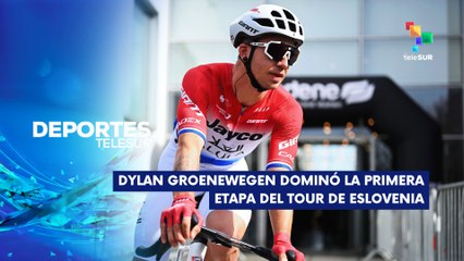 Dylan Groenewegen domina 1ª etpa de Tour de Eslovenia DEPORTES TELESUR 04-06-2025