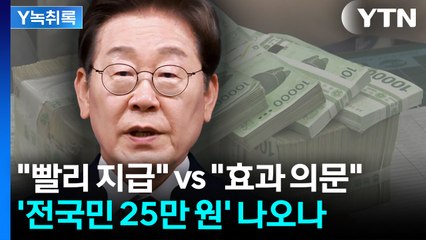 '전국민 25만 원', 2차 추경엔 포함?...효과 두고 의견 분분 [굿모닝경제] / YTN