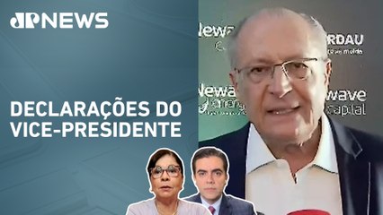 Geraldo Alckmin: “Solução para IOF terá corte de despesas”; Dora Kramer e Vilela comentam