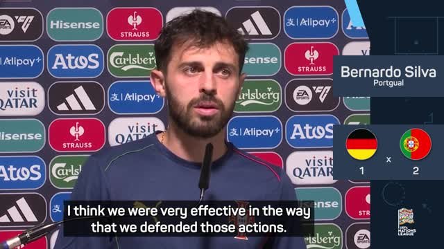Silva happy with character shown as Portugal end 25-year hoodoo over Germany