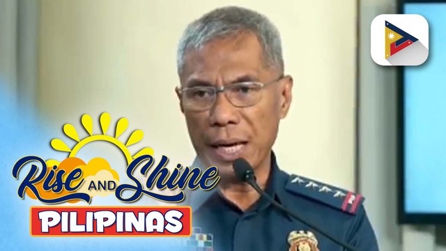 Bagong itinalagang PNP Chief, mas paiigtingin ang kampanya kontra krimen sa pamamagitan ng Presensya at pagpapatrolya ng mga pulis