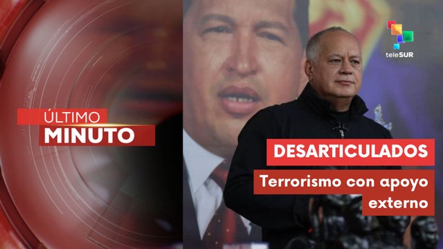 Gobierno bolivariano desarticula red terrorista con nexos internacionales
