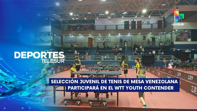 Venezuela se prepara para impulsar tenis de mesa del país DEPORTES TELESUR 03-06-2025