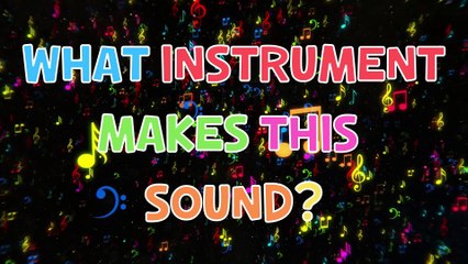 Guess The Musical Instrument Sounds For Kids - 4K