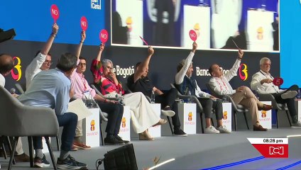 ¿Sí o no? Lo que respondieron los presidenciables sobre Maduro, fracking y alianzas en Asobancaria