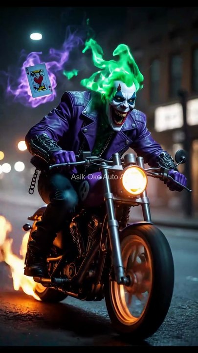 Joker Fusion Ghost Rider #marvel #avengers #joker