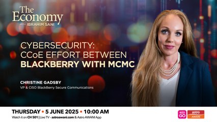 The Economy With Ibrahim Sani: CCoE effort between Blackberry with MCMC