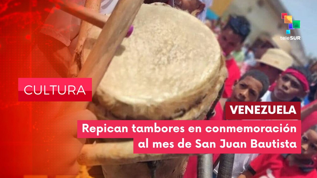 Retumban tambores de San Juan Bautista CULTURA EDICIÓN CENTRAL 04-06-2025
