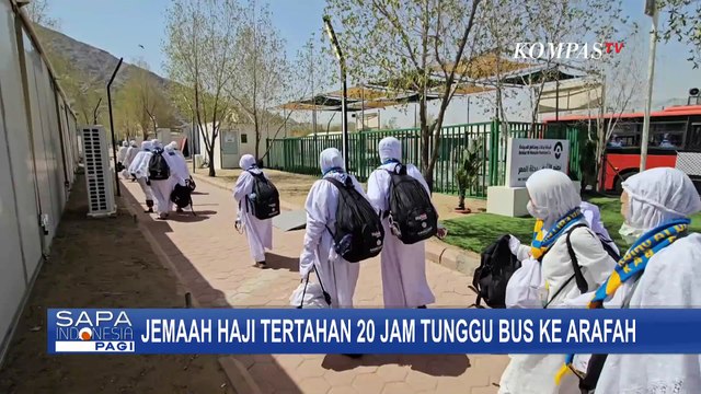 Terkini! Kondisi Jemaah Usai Tertahan Tunggu Bus ke Arafah Jelang Puncak Wukuf