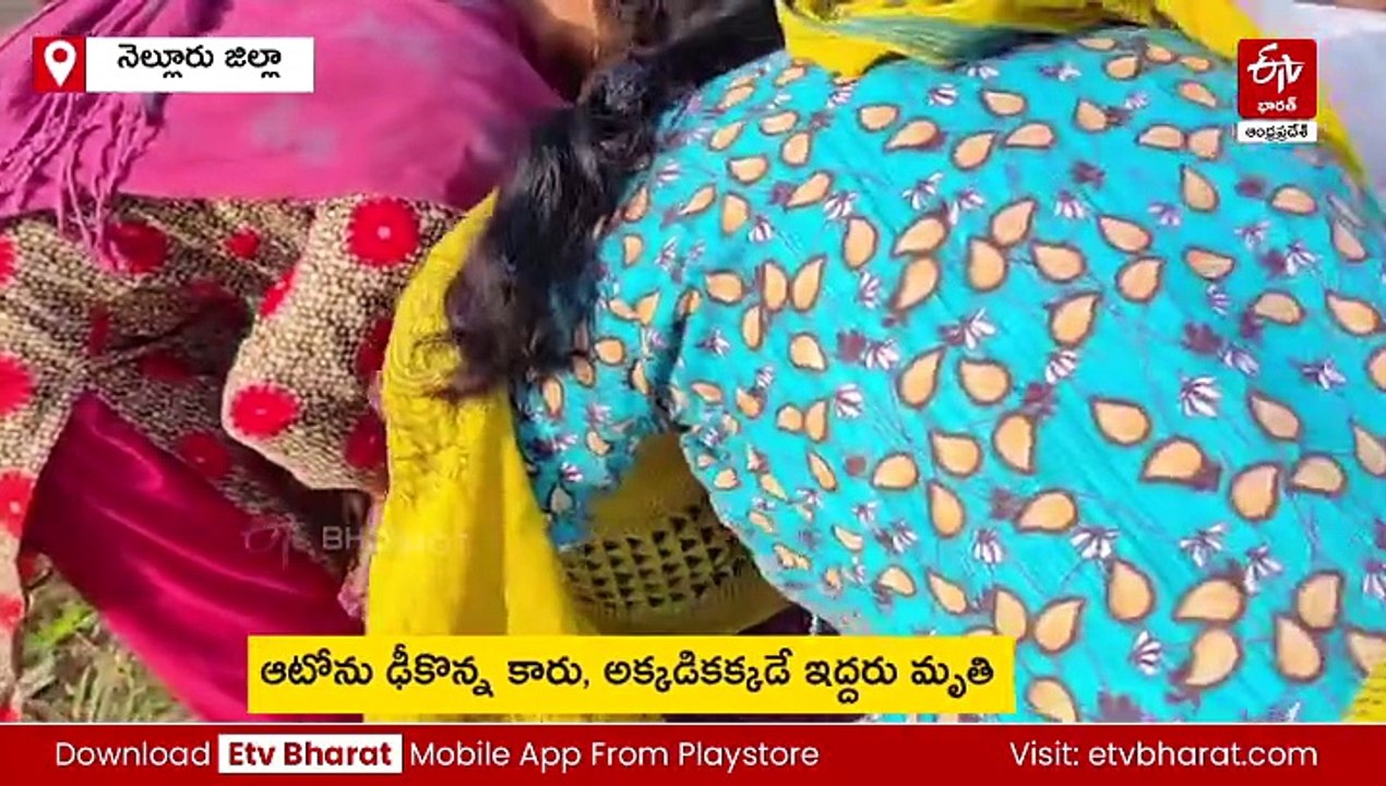 నెల్లూరు జిల్లాలో ఘోర రోడ్డు ప్రమాదం - ఇద్దరు మృతి