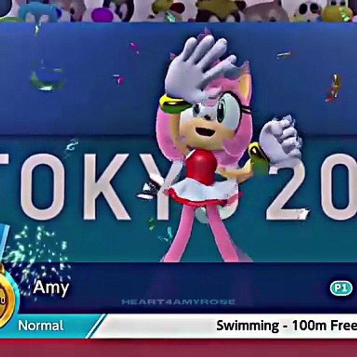 heart4amyrose Mario & Sonic Tokyo 2020