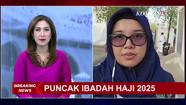 Terkini! Pantauan Suasana Puncak Haji dan Kondisi Jemaah Indonesia Jelang Wukuf di Arafah