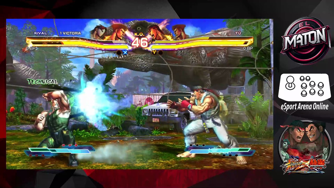 Street Fighter X Tekken • Luchas en linea • "ElMaton" vs "Kitlaska" • (2025/50/07)