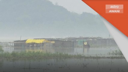 Penduduk termasuk badak sumbu di Timur Laut India terjejas