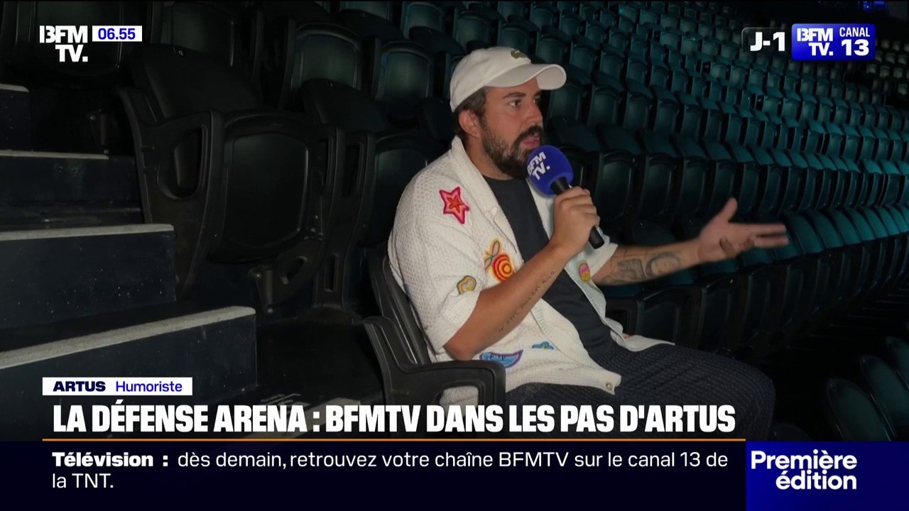 "Une petite salle des fêtes": Arthus finira sa tournée en apothéose à la Défense Arena