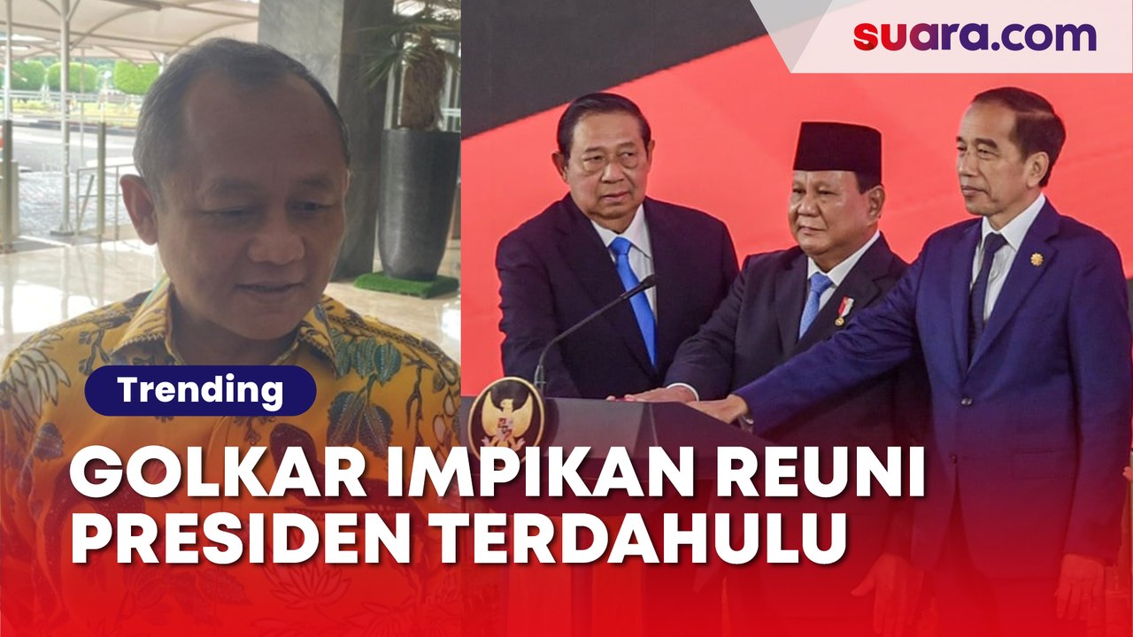 Skenario 'Nasi Goreng' Pemersatu Bangsa, Golkar Impikan Pertemuan Prabowo-Megawati-Jokowi-SBY