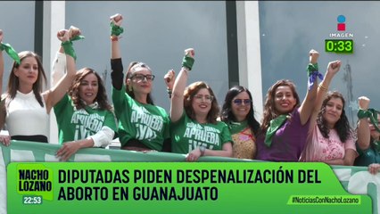 Diputadas de MC pidieron aprobar la despenalización del aborto en Guanajuato
