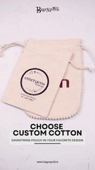 Your Brand, Your Pouch – Custom Cotton Bags by BagsnPotli