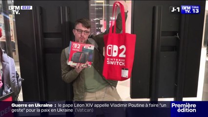 Gaming: ces passionnées ont fait la queue toute la soirée pour obtenir en premier la Switch 2