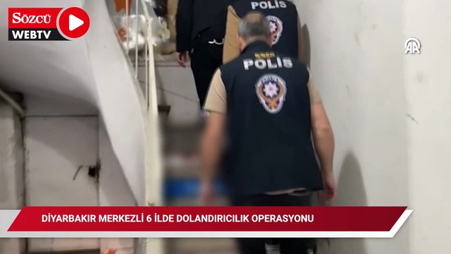 Diyarbakır merkezli 6 ildeki dolandırıcılık operasyonunda yakalanan 3 zanlı tutuklandı