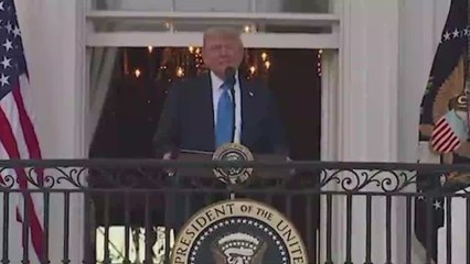 TRUMP GREETED BY “USA” CHANTS AT WHITE HOUSE: “4 MORE YEARS, MAYBE 8”