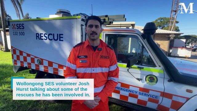Wollongong SES volunteer Josh Hurst | June 5, 2025 | Illawarra Mercury