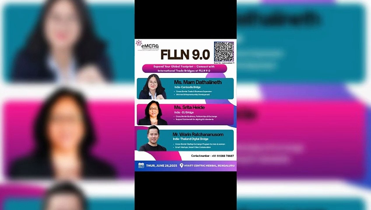 Experts on Cross Border trade from *Cambodia, Thailand and Germany* as part of eMERG FLLN 9.0