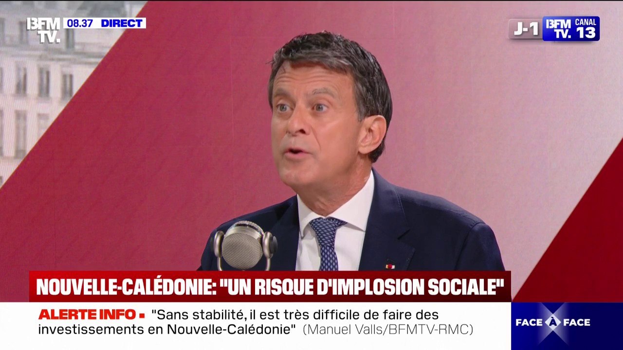Nouvelle-Calédonie: Manuel Valls estime que "le processus de décolonisation n'est pas terminé"