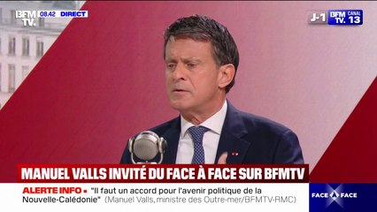 Nouvelle-Calédonie: "L'indépendance sans un lien avec la France n'aurait aucun sens", pour Manuel Valls (ministre des Outre-mer)