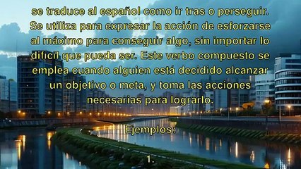 Phrasal Verbs - Go After